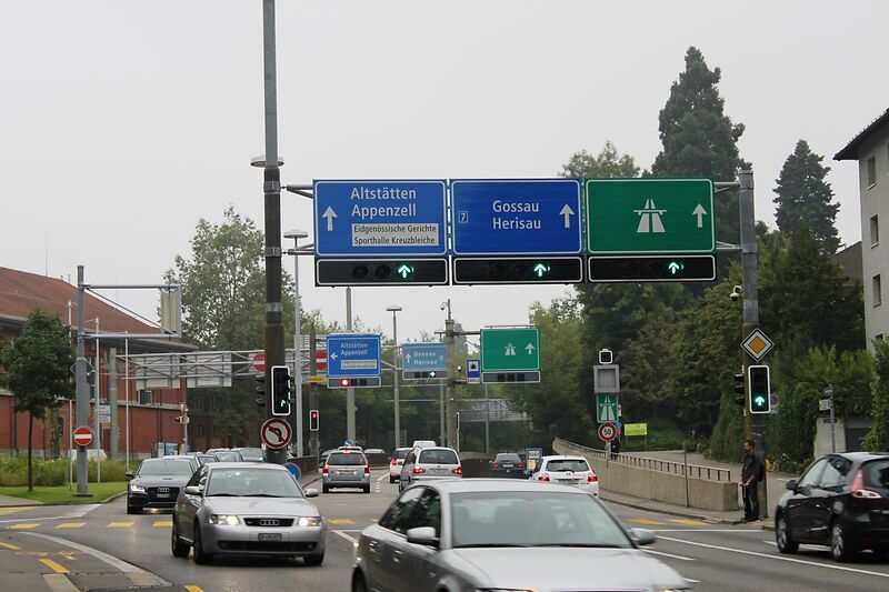 Autobahneinfahrt Kreuzbleiche